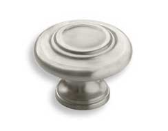 satin nickel knob