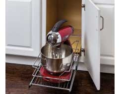 Organizer for base cabinet
